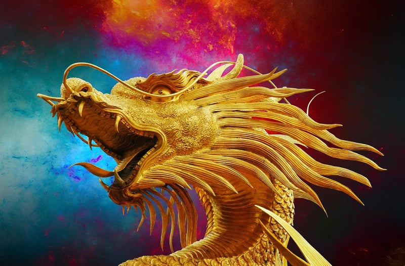 Dragon statue